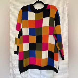 EXPRESS MUTLI-COLOR SWEATER